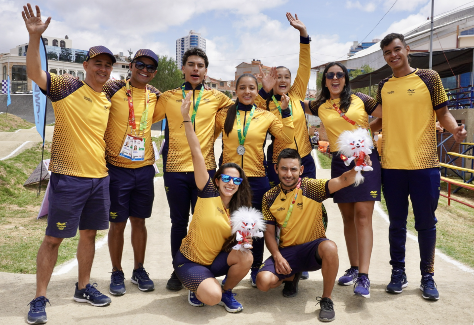 哥伦比亚巴拿马体育队荣获 2024 年苏克雷玻利瓦尔青年运动会冠军